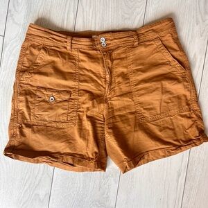Women’s Anthropologie Wanderer Shorts Size 31 In A Rusty Orange Color